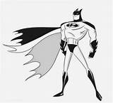 Batman Coloring Pages Animated Series Color Downloadable Cliparts Clipart Library Getcolorings sketch template