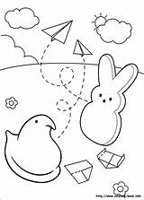 Peeps Coloring Pages Marshmallow Printable Bunny Book Chick Sheets Color Easter Print Kids Getcolorings Line Board Perishable Everything Non But sketch template