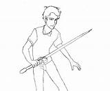 Percy Jackson Pages Coloring Keith Colouring Book Mythology Robinson Fans Illustration Source sketch template