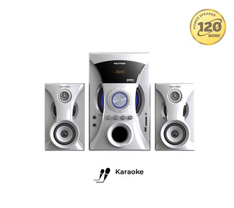 bluetooth speaker multimedia karaoke pma  polytron
