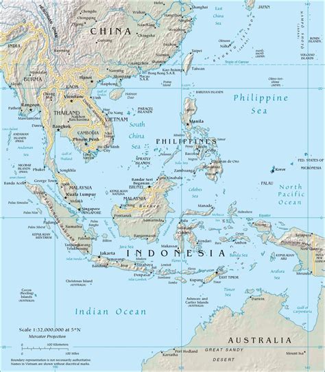 southeast asia mapsofnet