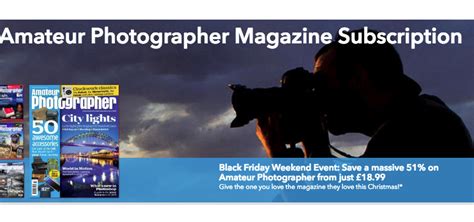 great black friday deals amateur photographer