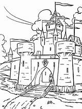 Castelo Desenho Moldes sketch template
