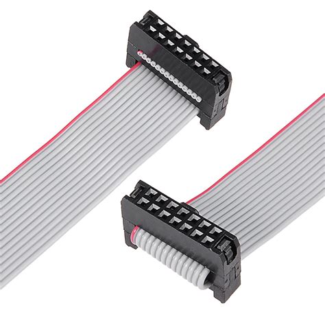 idc  pins connector flat ribbon cable female connector cm mm pitchpcs walmart canada