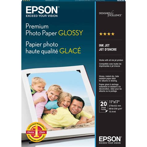 epson premium photo paper glossy  bh photo video