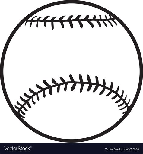 baseball royalty  vector image vectorstock