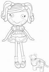 Coloring Lalaloopsy Pages Lalaa Fun Kids sketch template