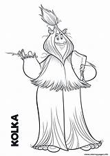 Smallfoot Coloring Pages Yeti Printable Kolka Cartoon Scribblefun Print Info Movie Coloriage Sheets Book Choose Board sketch template