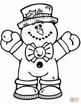 Snowman Coloring Pages Printable Simple Hugging Supercoloring Color Getcolorings Snow Kids sketch template
