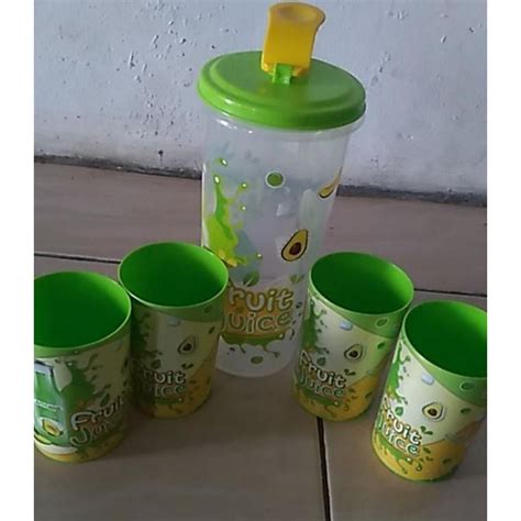 jual teko minum plus gelas cantik biggy teko free gelas shopee