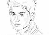 Coloring Pages Zayn Malik Draw Drawings Direction Sheets Step Pencil Drawing 1d Fan Onedirection Zayne Color Artwork sketch template