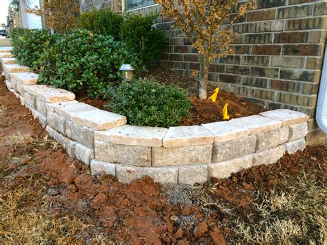 landscaping ideas  small retaining wall image