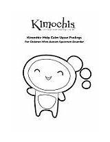 Kimochis Coloring Dovey Lovey Sheet Activity sketch template