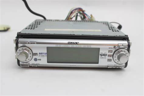 sony cdx mp amfm cd player car stereo property room