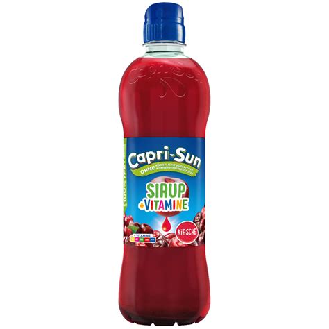 capri sun sirup vitamine kirsche ml  kaufen im world