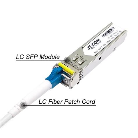 gb lc sfp module single fiber optical transceiver gigabit fiber sfp switch module  km