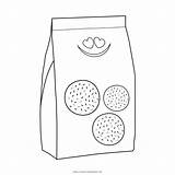 Galletas Biscuits Galleta Jengibre Ultracoloringpages sketch template