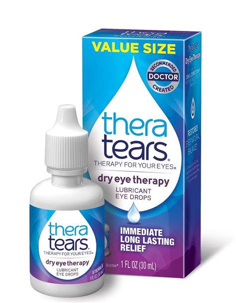 theratears eye drops  dry eyes dry eye therapy lubricant eyedrops