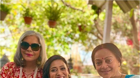 shweta tiwari is in complete awe as she poses with ‘living legends