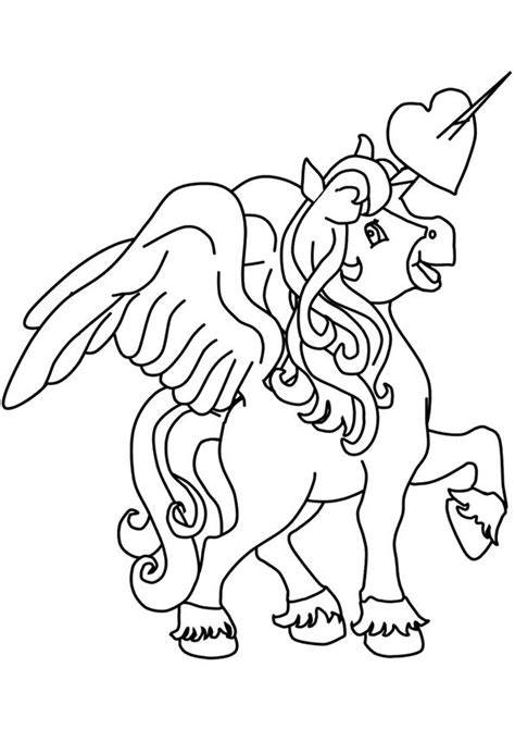 momjunction unicorn coloring page