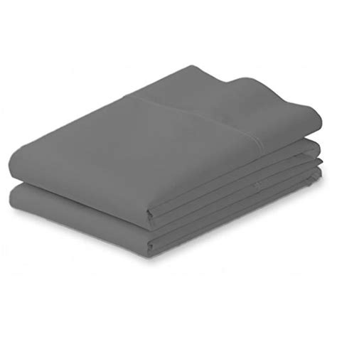 Buy 2 Piece Ultra Soft Pillow Case Set King Gray Mydeal