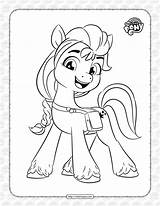Starscout Mlp sketch template