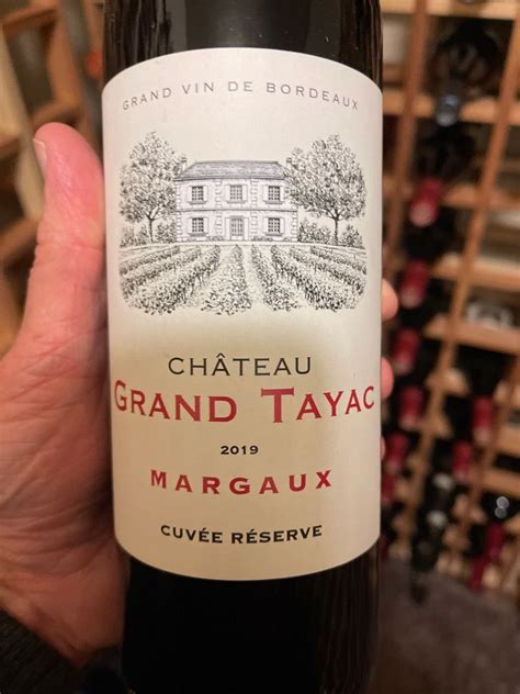 2019 Château Grand Tayac Cuvée Réserve France Bordeaux Médoc
