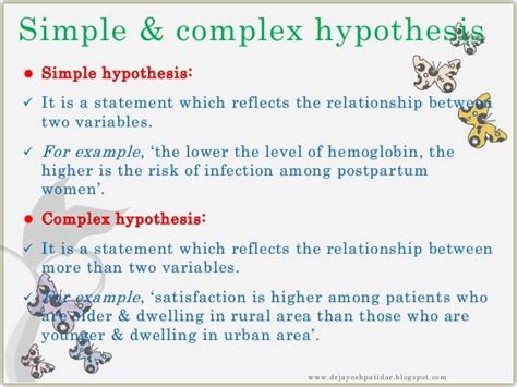 research hypothesis examples hypothesis examples  research paper