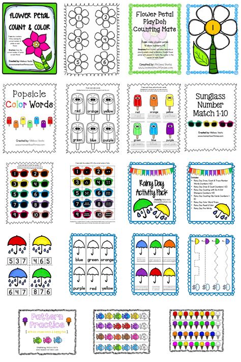 toddler learning printables web    collection