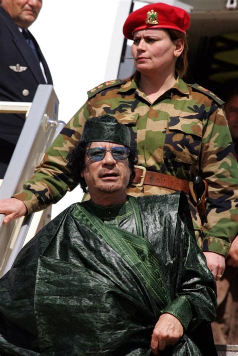 Meet Gaddafi S Female Bodyguards The Amazons They Were