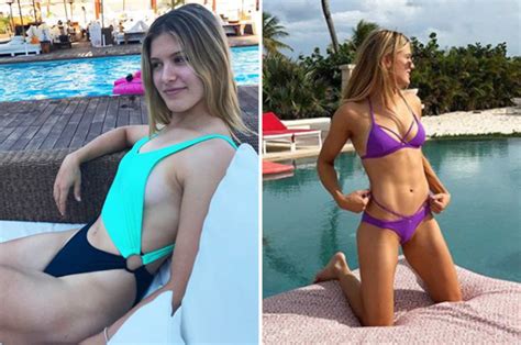 eugenie bouchard shows off incredible figure in sizzling instagram bikini snap daily star