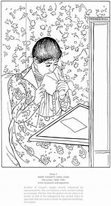 Coloring Dover Pages Publications Doverpublications Paintings Welcome Color Mary Adult Books Own Cassatt Doodle Book Over Cassat sketch template