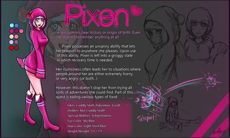 Pixen Character Sheet Old By Derpixon Hentai Foundry