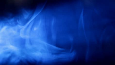 Mystic Loopable Blue Fractal Style Fire Background 3d