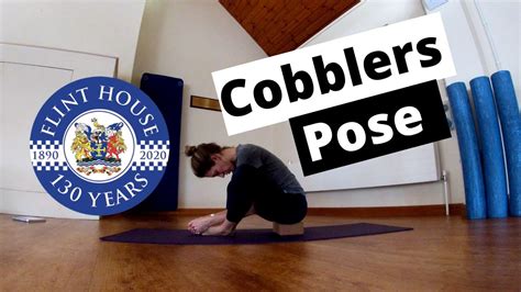 cobblers pose therapeutic yoga youtube