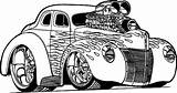 Hot Coloring Rod Pages Chevy Cars Car 1936 Drawings Colouring Race Rat Rods Print Wheels Kidsplaycolor Choose Board Carros sketch template