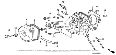 honda engines gx stp engine jpn vin gc   gc  parts diagram