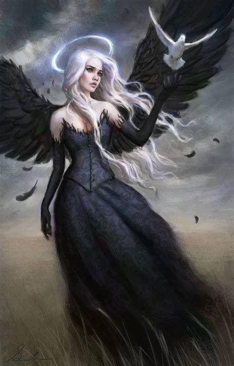 pinterest angel art dark fantasy art fantasy art