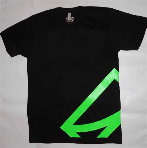 neon vinyl  black  shirt vinyl graphics vinyl mens tops