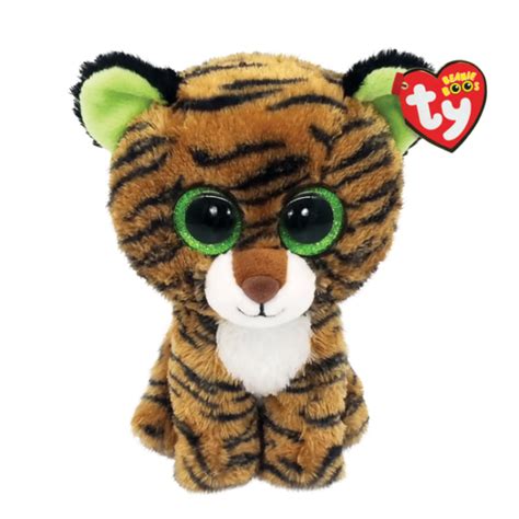 beanie boos tiggy tiger brown regular toyworld mackay toys