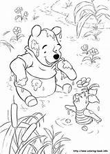 Pooh Piglet sketch template