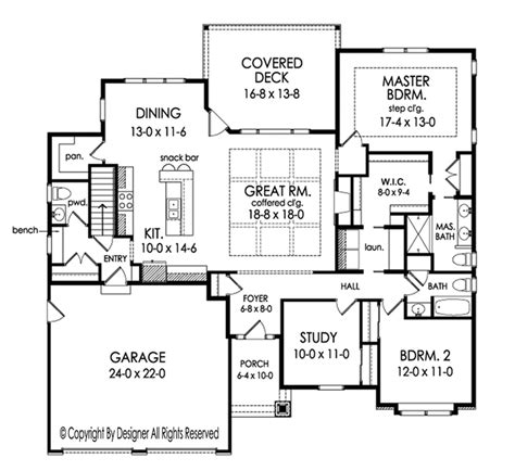 ranch style house plan  beds  baths  sqft plan   dreamhomesourcecom