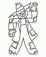 Coloring Scarecrow Pages Thanksgiving Sheets Printable Halloween Color Kids Printables Scarecrows Harvest Preschool Simple Fun Scenes Easy Fall Print Rush sketch template