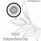 Independence Indian Color Clipart Coloring Drawing Work National Independent Draw Happy Book Flag Sketch Cards Template Webstockreview Theholidayspot sketch template