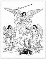 Mihail Archangel Colorat Arhanghel Planse Sfantul Archangels Raphael Lucifer Saints Erzengel Sagrada Coloreaza Arhanghelul Universdecopil sketch template