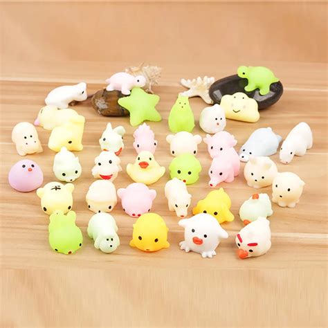 squishies slow rising mini squishy kawaii mochi antistress toy silicone cute funny toys