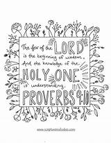 Proverbs Coloring Pages sketch template
