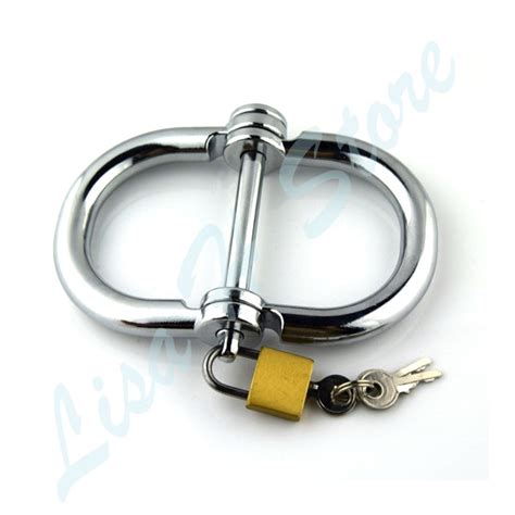 Sex Stainless Steel Wrist Fetish Restraints Metal Handcuffs Toys For