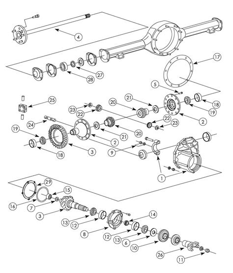 ford  axle differential parts catalog west coast differentials