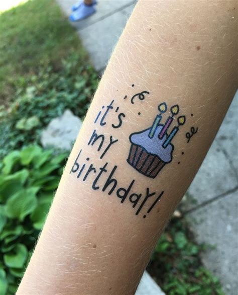 experimenting  tattoo ideas  birthdays  stunning results